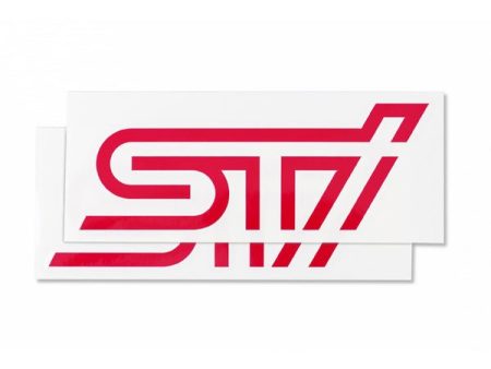 Subaru JDM STI Sticker Type A Cherry Red Cheap