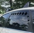 Billetworkz Rear Window Vents w  Grey Mesh 2008-2014 WRX   2008-2014 STI Cheap