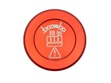 Boomba Racing Aluminum Coolant Overflow Reservoir Cap Red Finish 2002-2024 WRX   2004-2021 STI Online now