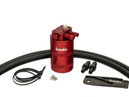 Boomba Stage 1 Catch Can Kit Red Finish 2022-2024 WRX Cheap