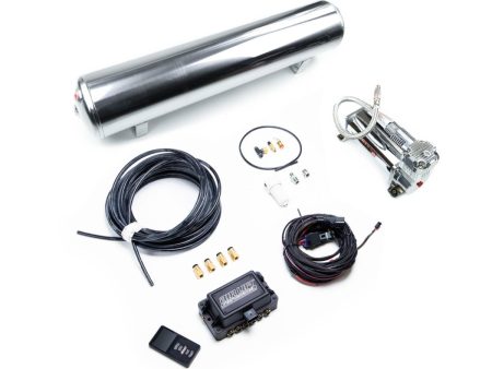 Air Lift Performance 3P Digital Air Management System w  3 8 Air Line 5 Gal 5-Port Polished Aluminum Tank Online now